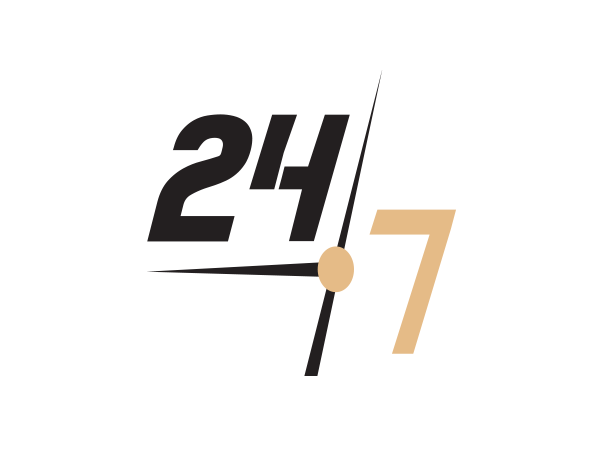24/7 logo icon